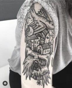 Calavera Tatouage TATOUAGE Rennes Calavera Tatouage Guest (14) 838